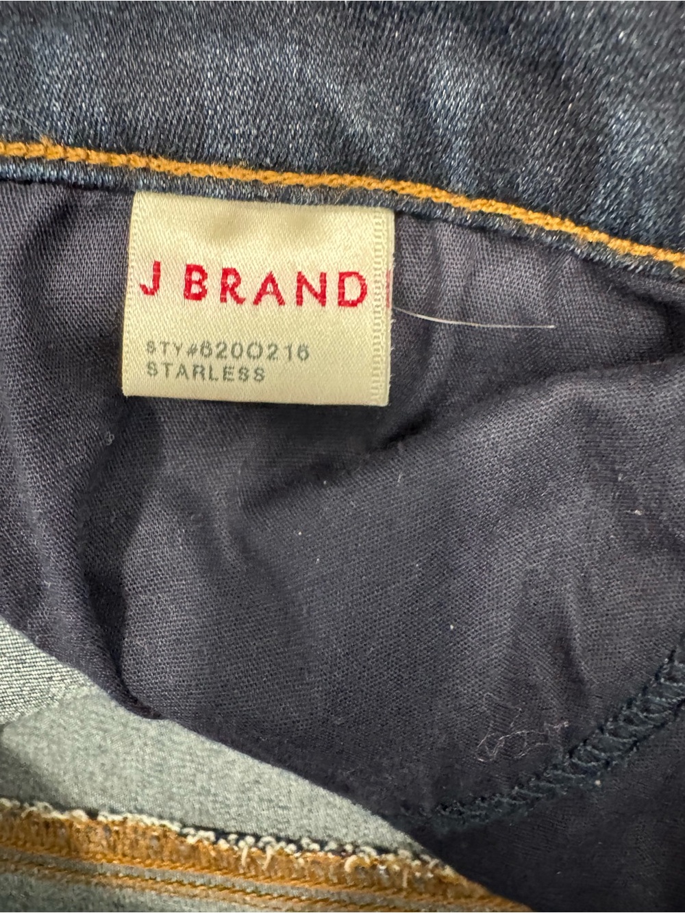 J Brand Dark Blue Skinny Jeans. Size 28 - Picture 6 of 9